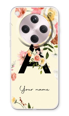 Flirty Flowers Monogram