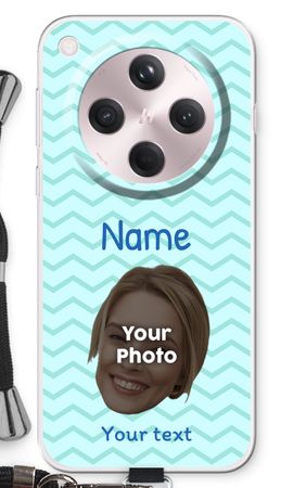 Personalisiertes Gesicht - Streifendesign