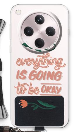 Optimistic flower girl