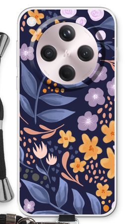 Flowers with blue leaves