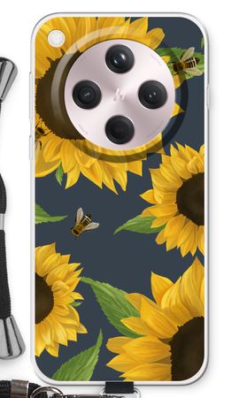 Sunflower and bees