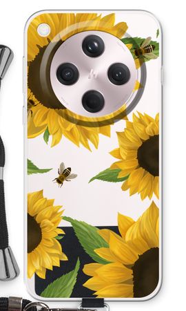 Sunflower and bees