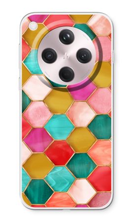 Hexagons in stained glass