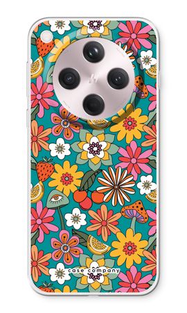 Retro Flowers N°2 - Blue