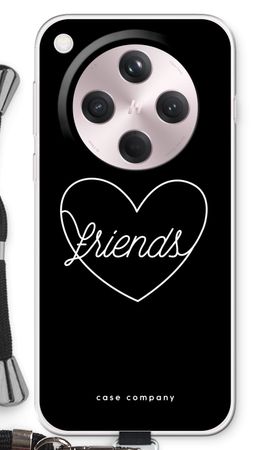 Friends heart black