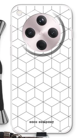 Cubes black and white