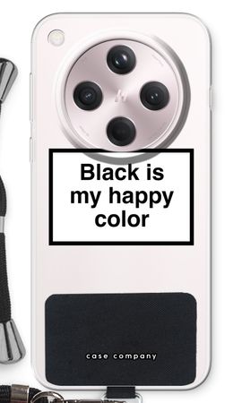 Black is my happy color