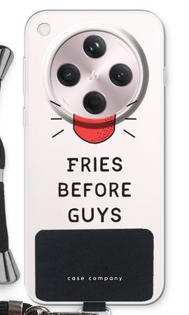 Fries before guys