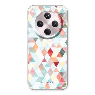 Coloured triangles pastel