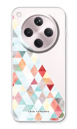 Coloured triangles pastel