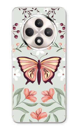 Butterfly in a floral world