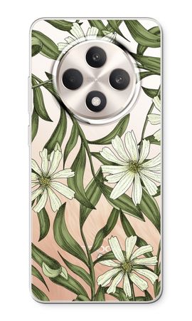 White flower pattern