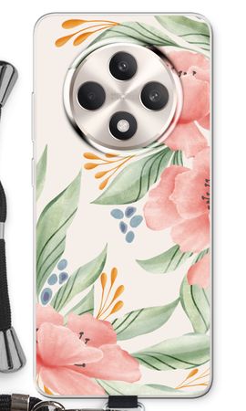 Zachtroze bloemen