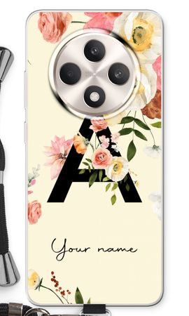 Flirty Flowers Monogram