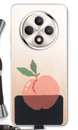 Stitched Peach