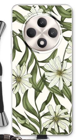 White flower pattern