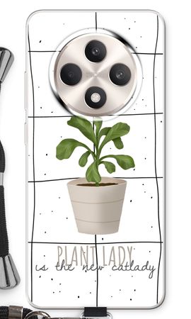 Houseplant on windowpane
