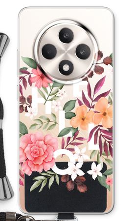 Hello in flowers