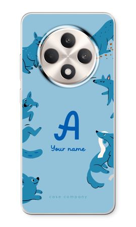 Playful Dogs Monogram