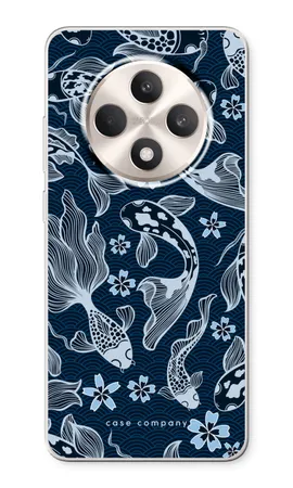 Midnight Koi, Oppo Reno12 F soft hoesje