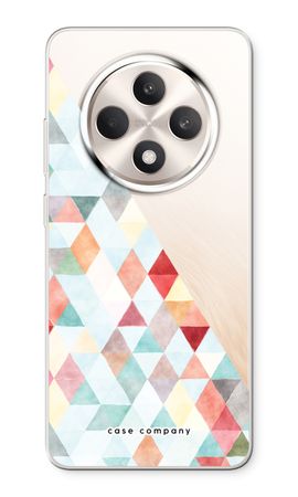 Coloured triangles pastel