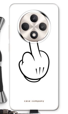 Middle finger white