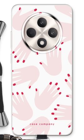 Hands pink