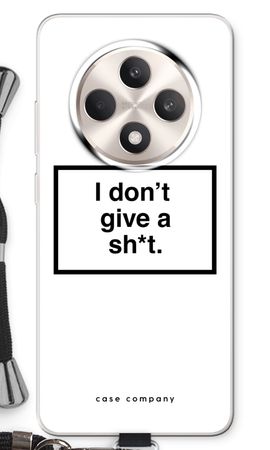 Don't give a shit