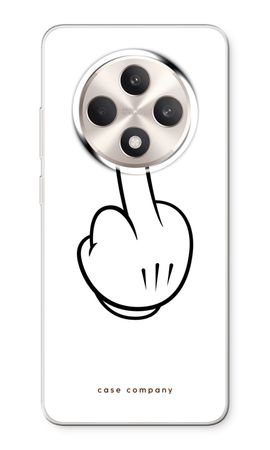 Middle finger white