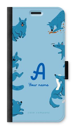 Playful Dogs Monogram