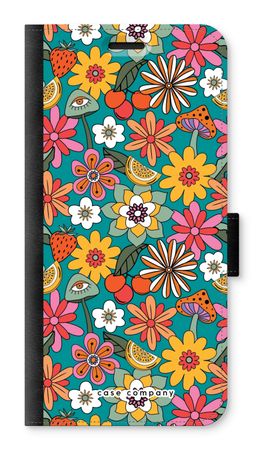 Retro Flowers N°2 - Blue