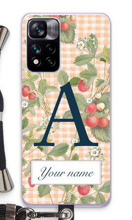 Monogram Strawberries