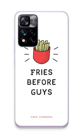 Fries before guys