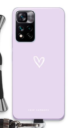 Kleines Herz violett