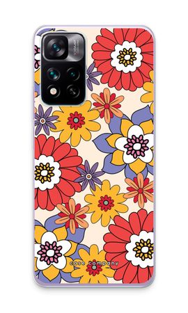 Retro Flowers - Yellow