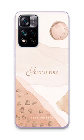 Gold Spots Namecase - Blush