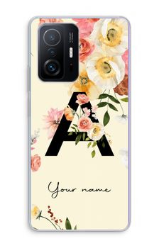 Flirty Flowers Monogram