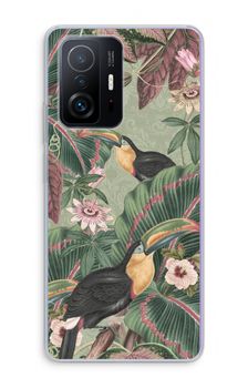 Tropical jungle toucan