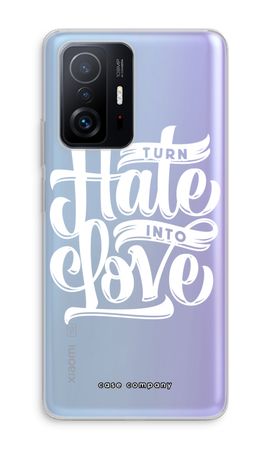 Turn hate into love