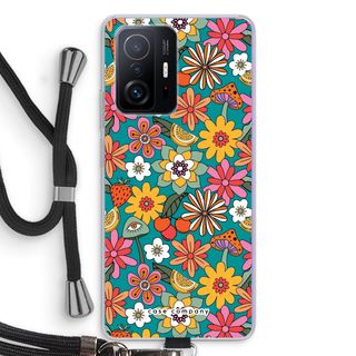 Retro Flowers N°2 - Blue