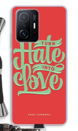 Turn hate into love