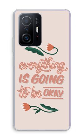 Optimistic flower girl