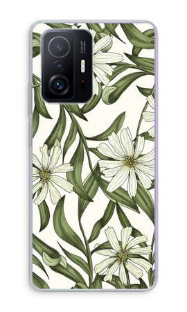 White flower pattern