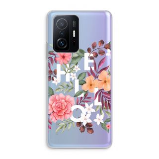 Hello in flowers