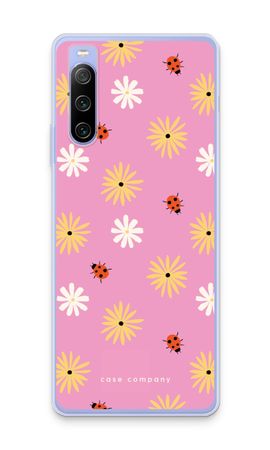 Petals And Ladybugs