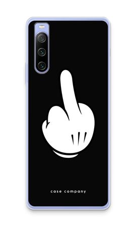 Middle finger black