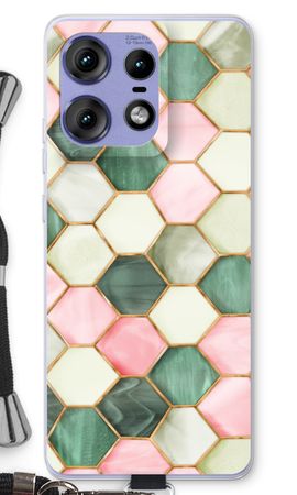 Hexagons in stained glass