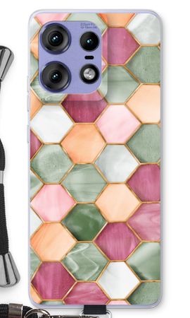 Hexagons in stained glass