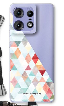 Coloured triangles pastel