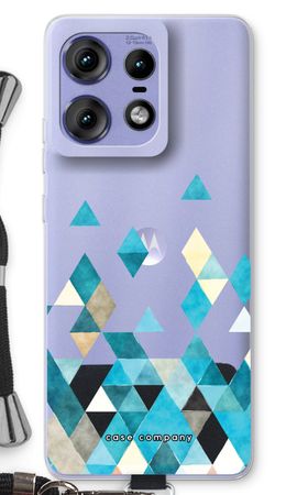 Coloured triangles blue